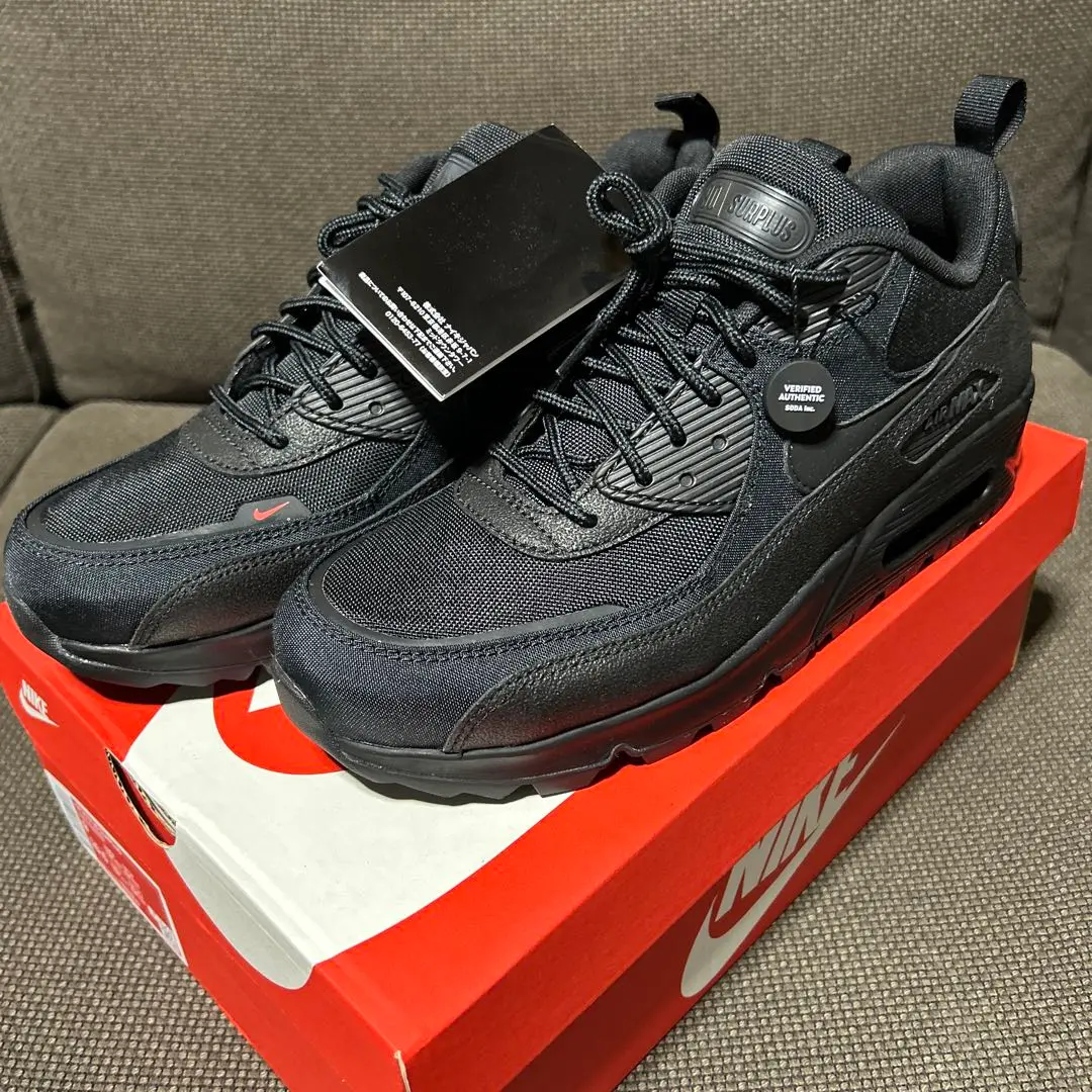 【価格見直し】NIKE エアマックス 90 サープラス　27cm 箱付き 価格見直し】NIKE エアマックス 90 サープラス 27cm 箱付き