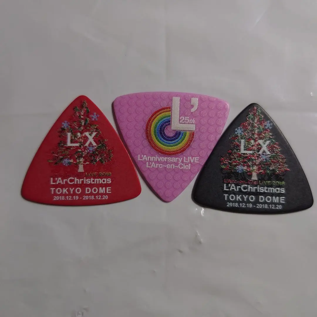 激レア！1992年インディーズ時代ラルク　TETSU 本人使用ピック(おまけ付) STELLA GEARより、L'Arc〜an〜Ciel ARENA TOUR 2024 UNDERGROUND