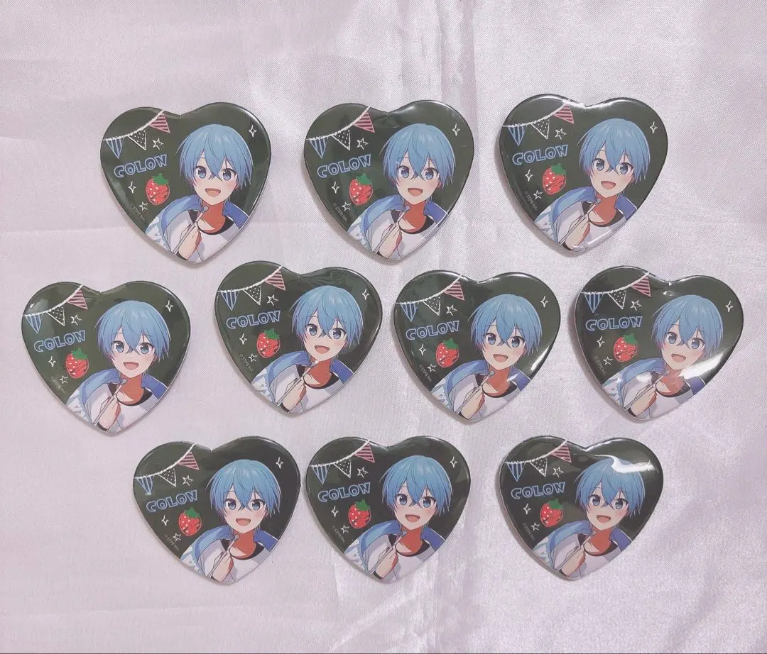 Thumbnail of StPri Colon Heart Can Badge Heart Can Badge Can Badge Full-length Cultural Festival
