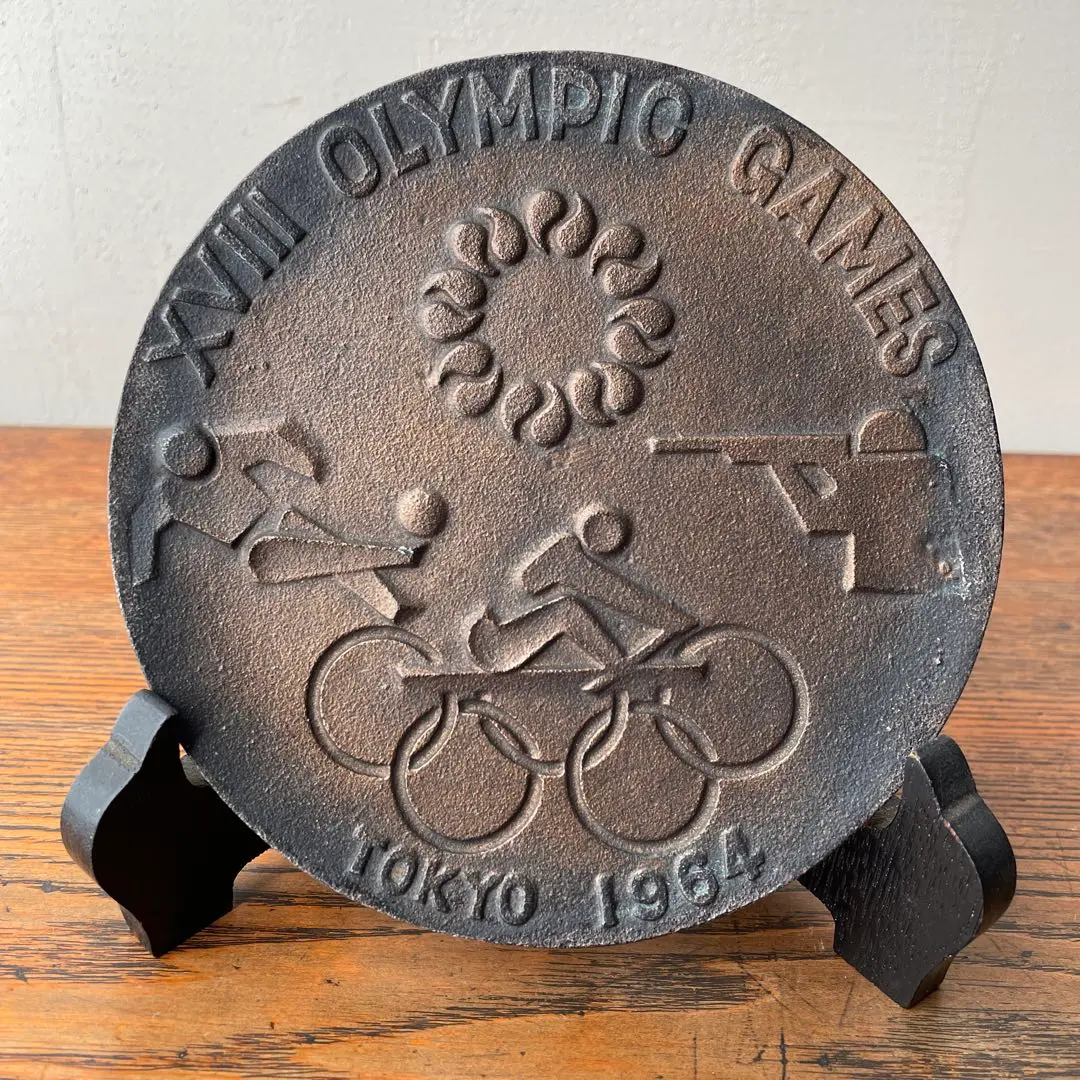 1964年　東京オリンピック記念品　６枚セット皿 1964年 東京オリンピック記念品 6枚セット皿