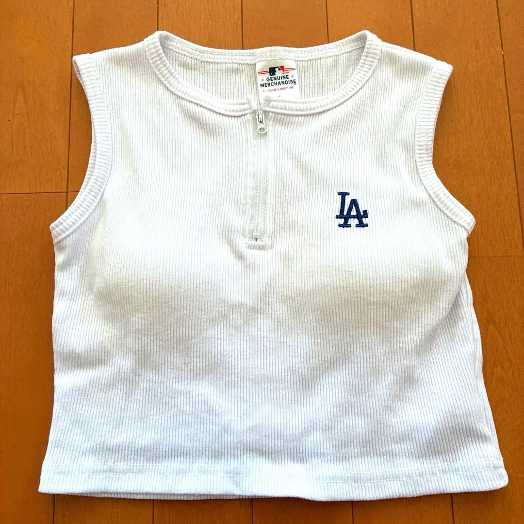 MLB公式ドジャース タンクトップナイキ レディース ホワイト XS新品タグ付き h01nadx0707100_1.jpg