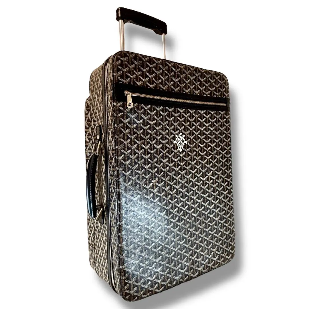 GOYARDゴヤールスーツケース正規品袋鍵あり GOYARD 送料無料 ゴヤール キャリーケース キャリーバッグ
