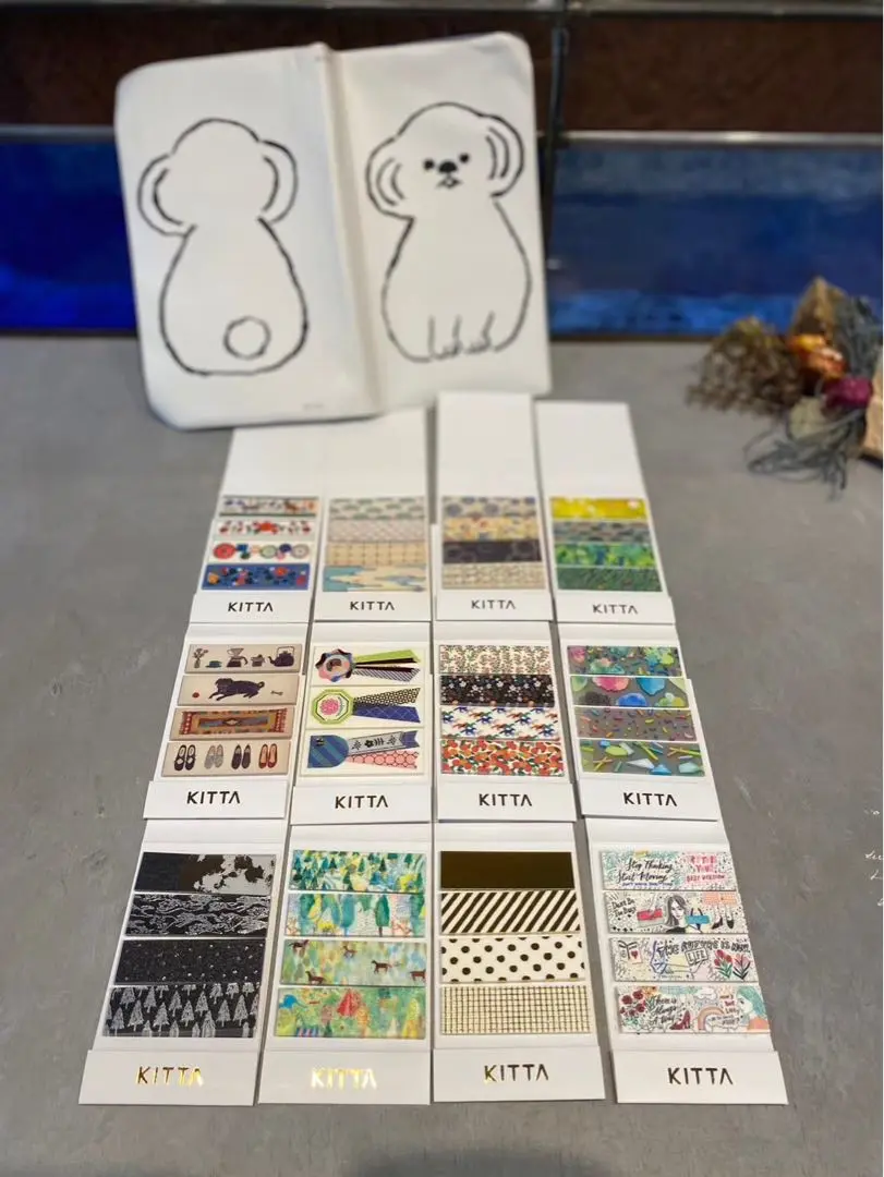 KITTA 24セット・17セット+ファイル KITTA File（キッタファイル）24ポケット KIT-F24 スワン