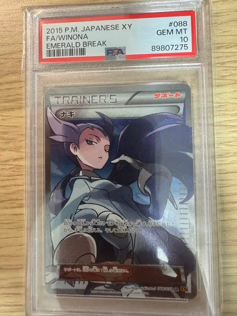 ポケモンカードゲーム ナギ SR アンリミ PSA10 2025年最新】psa10 ナギ SRの人気アイテム - メルカリ
