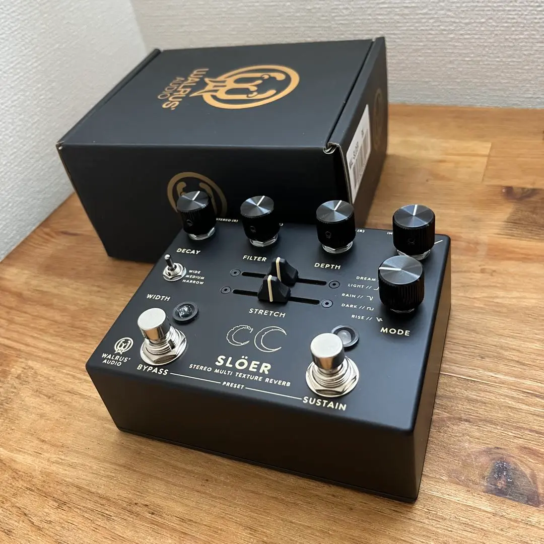 WALRUS AUDIO Sloer Stereo Ambient Reverb (Blue) WAL-SLOER
