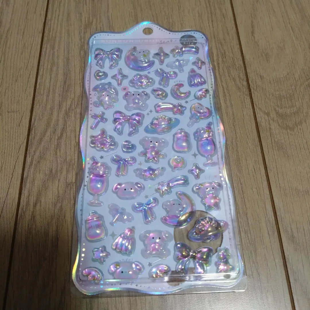 Thumbnail of BONBONDROP Bonbon Drop Stickers: Dog, Inu (dog), Wanwan (bow-wow), Churukira (glittery)