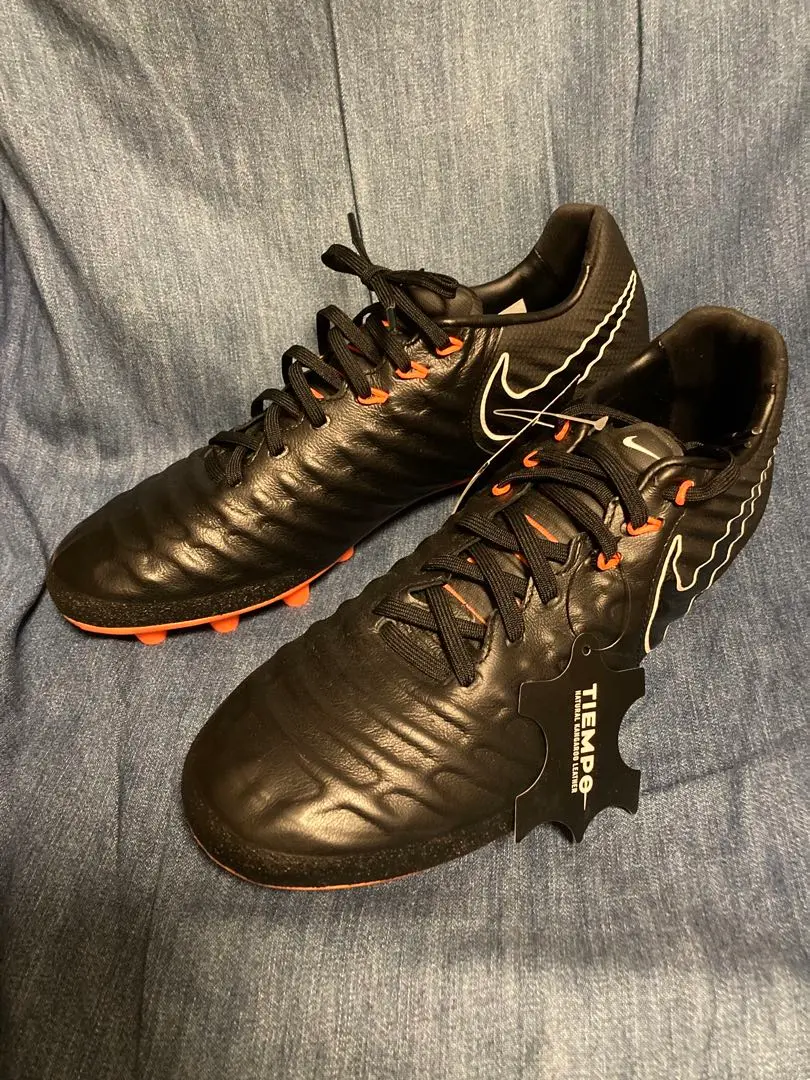 NIKE ナイキ ティエンポ レジェンド VII HG-E(ブラック×オレンジ