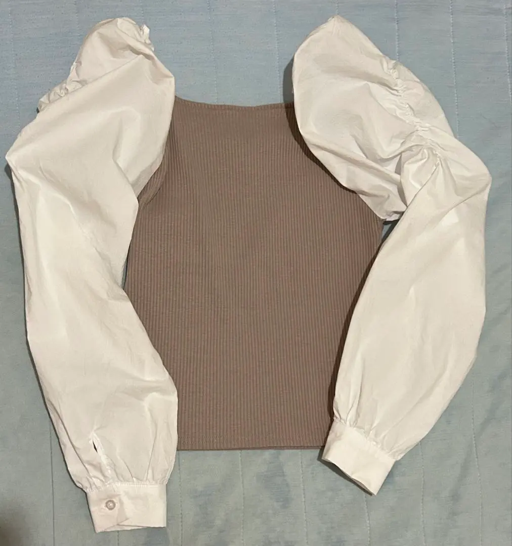 Thumbnail of GRL Volume Sleeve Blouse Puff Sleeve