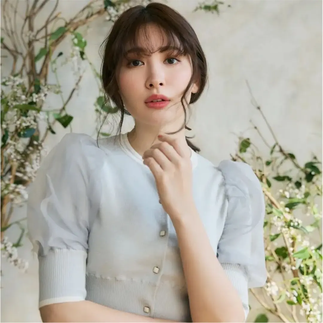 2025年最新】organdy volume sleeve knit topの人気アイテム