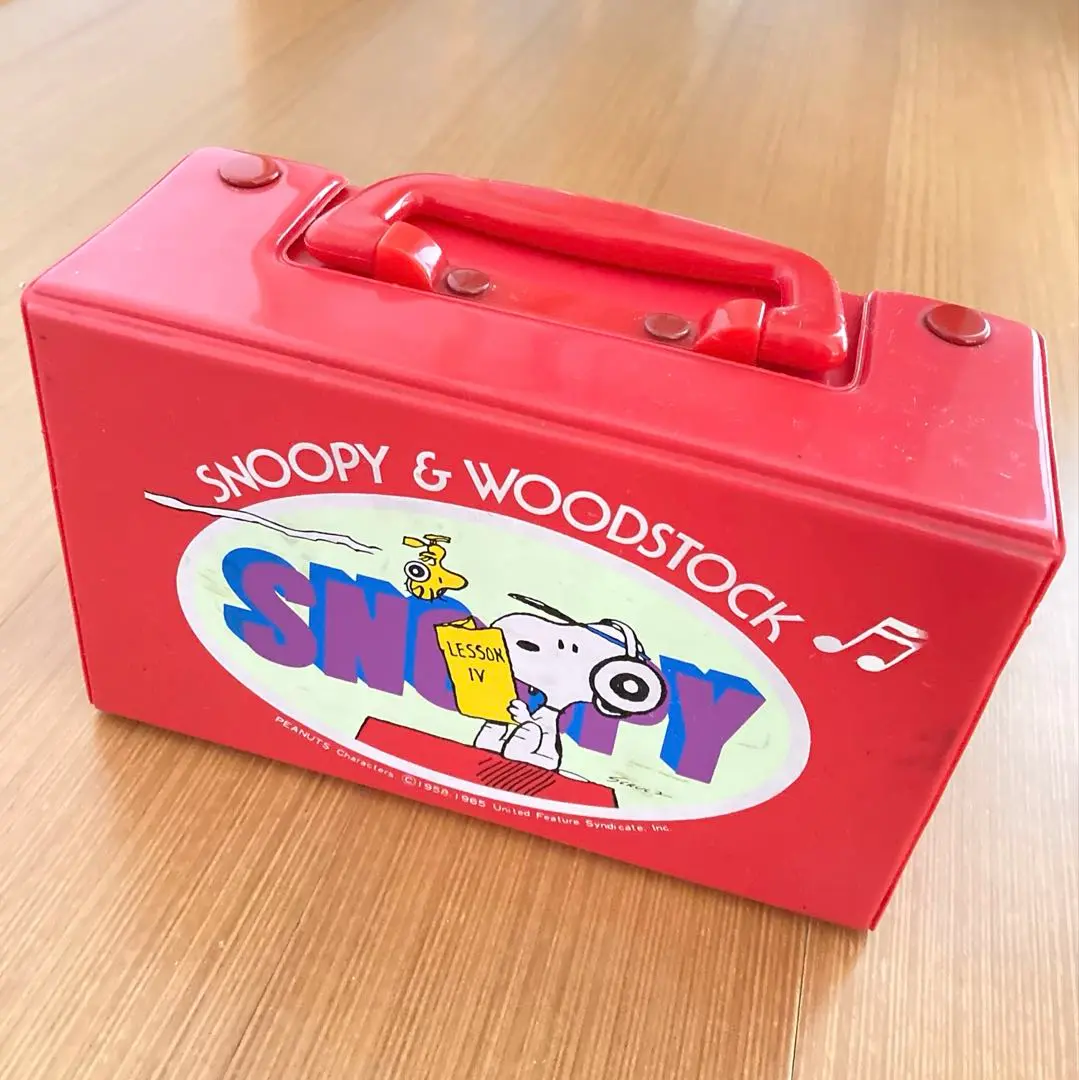 ピーナッツ スヌーピー 薬箱 救急箱 小物入れ 引き出し レトロ
