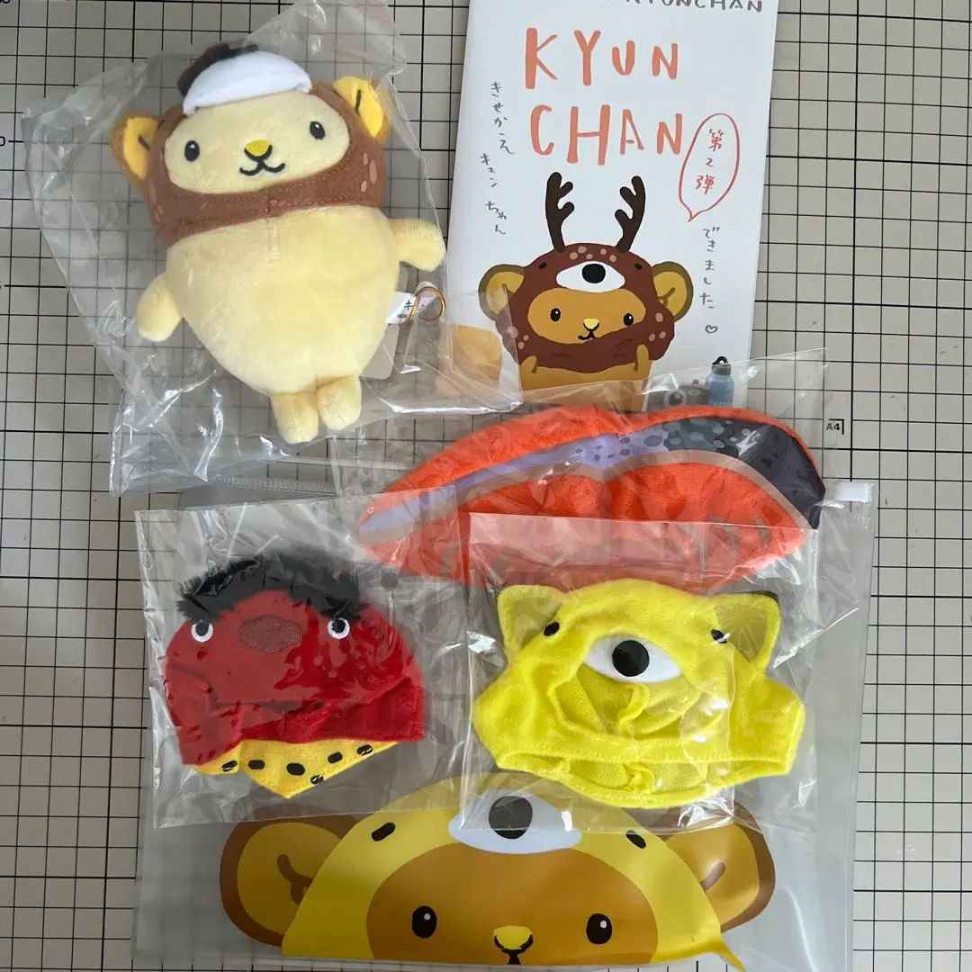 キュンちゃん着せかえセット(クマ、カニ、ひつじVer) キュンちゃん着せかえセット(クマ、カニ、ひつじVer) （B's-LOG