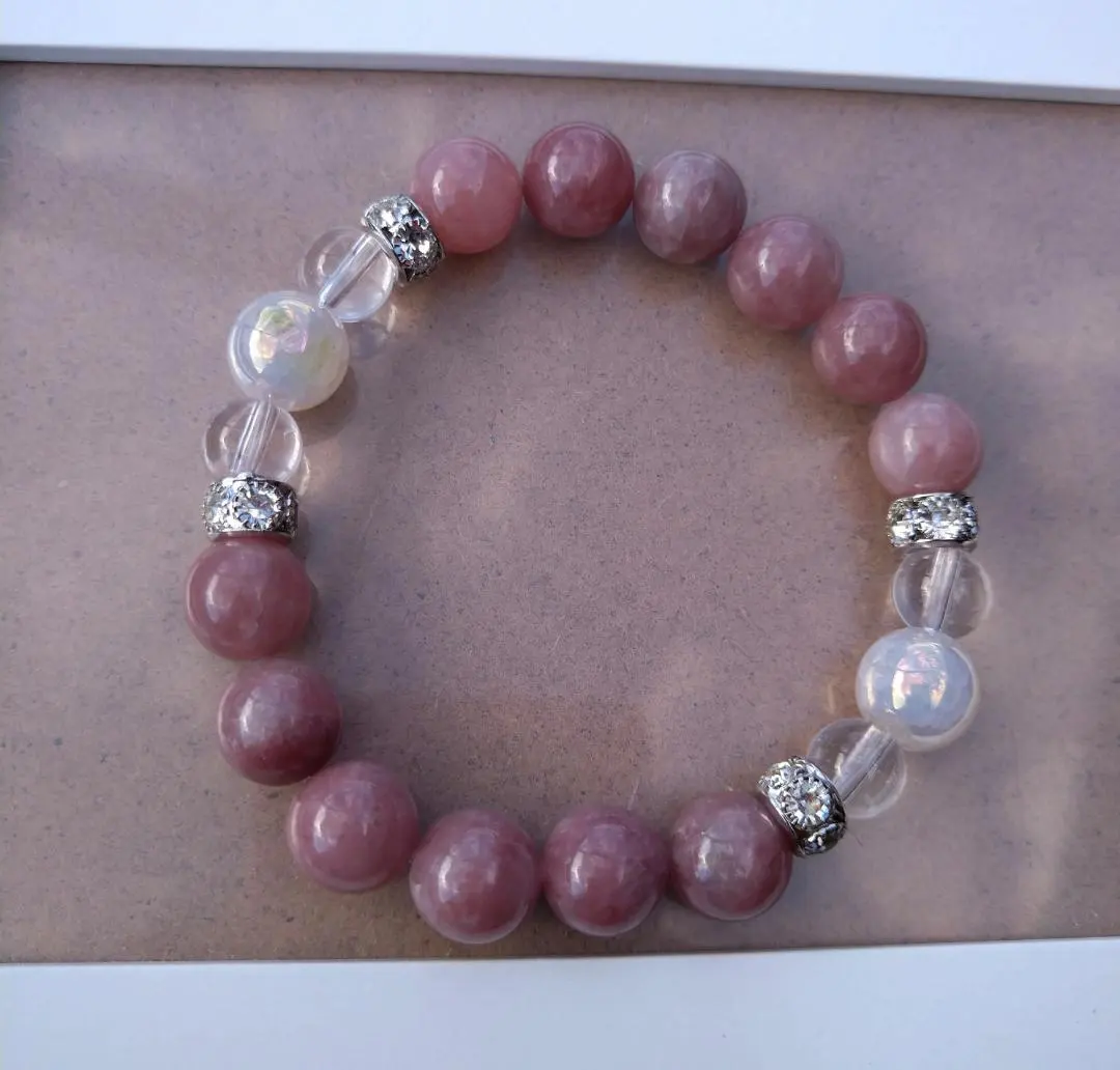 Thumbnail of Natural stone bead bracelet