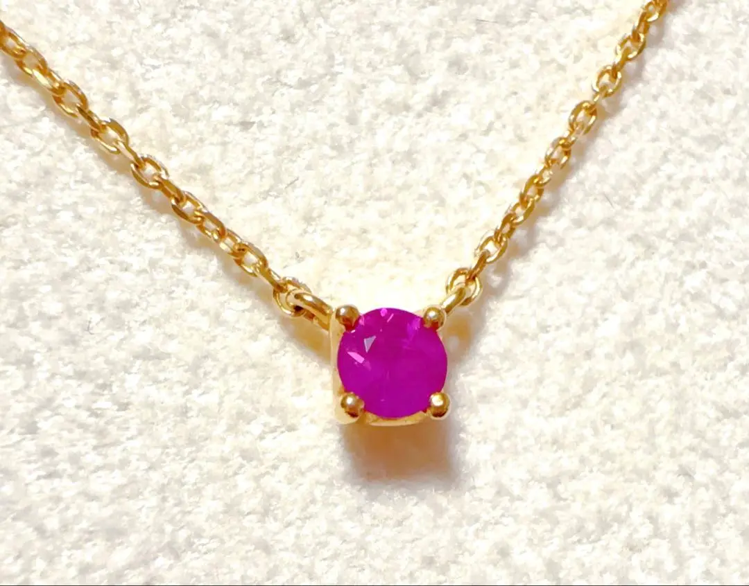 美品 ヴァンドーム青山 一粒 ルビー ピアス K18 現行品57200円 ルビー ピアス（AGVA1437__RU）｜ピアス｜ヴァンドーム青山