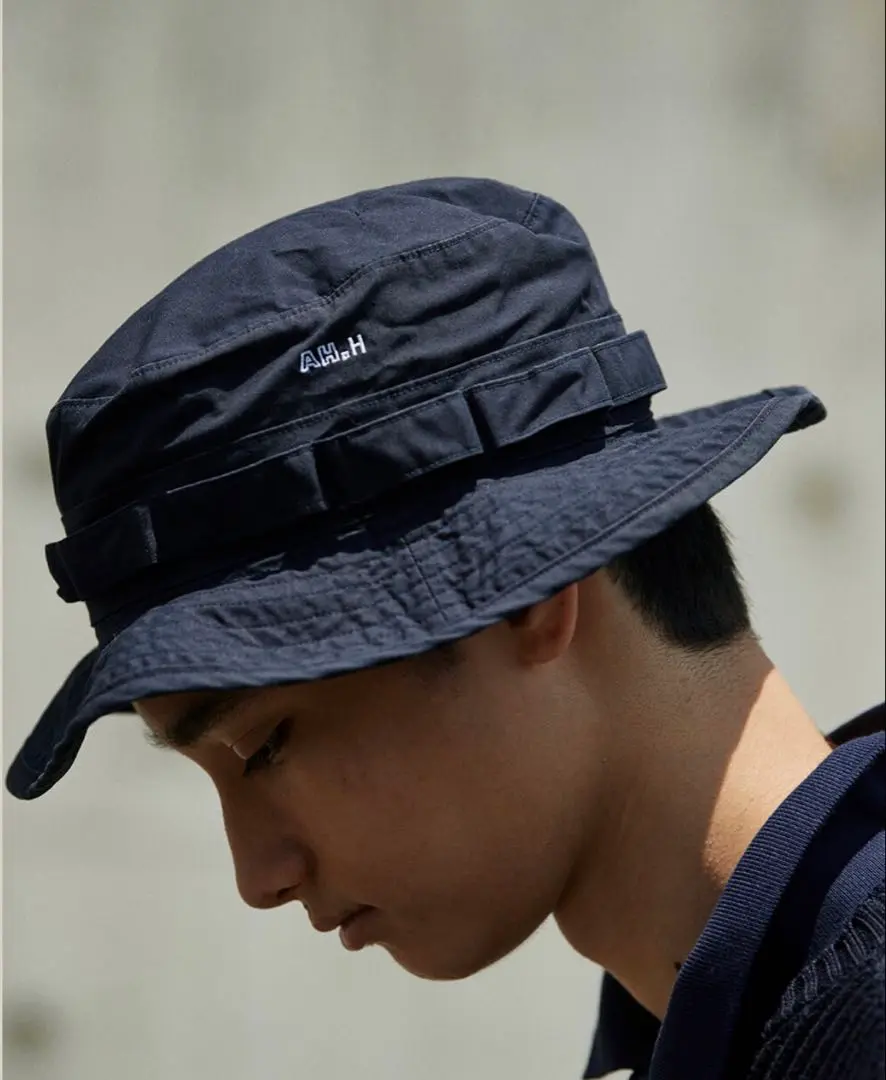 COMOLI コモリ シルク バケットハット アウトドアハット COMOLI (コモリ) シルクネップ ハット