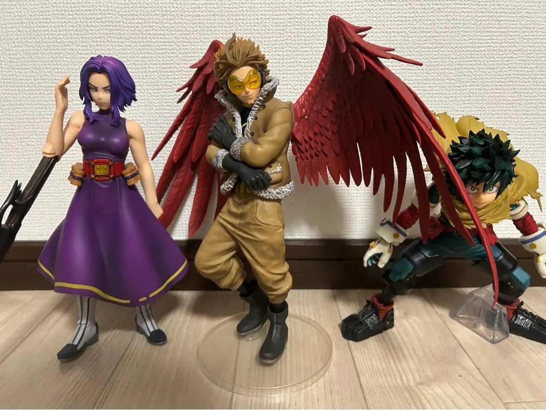 一番くじ　ヒロアカ　ホークス　デク　レディナガン　フィギュア　マスターライズ 2024.6.2 今日のフィギュア 一番くじのマスターライズのデクと