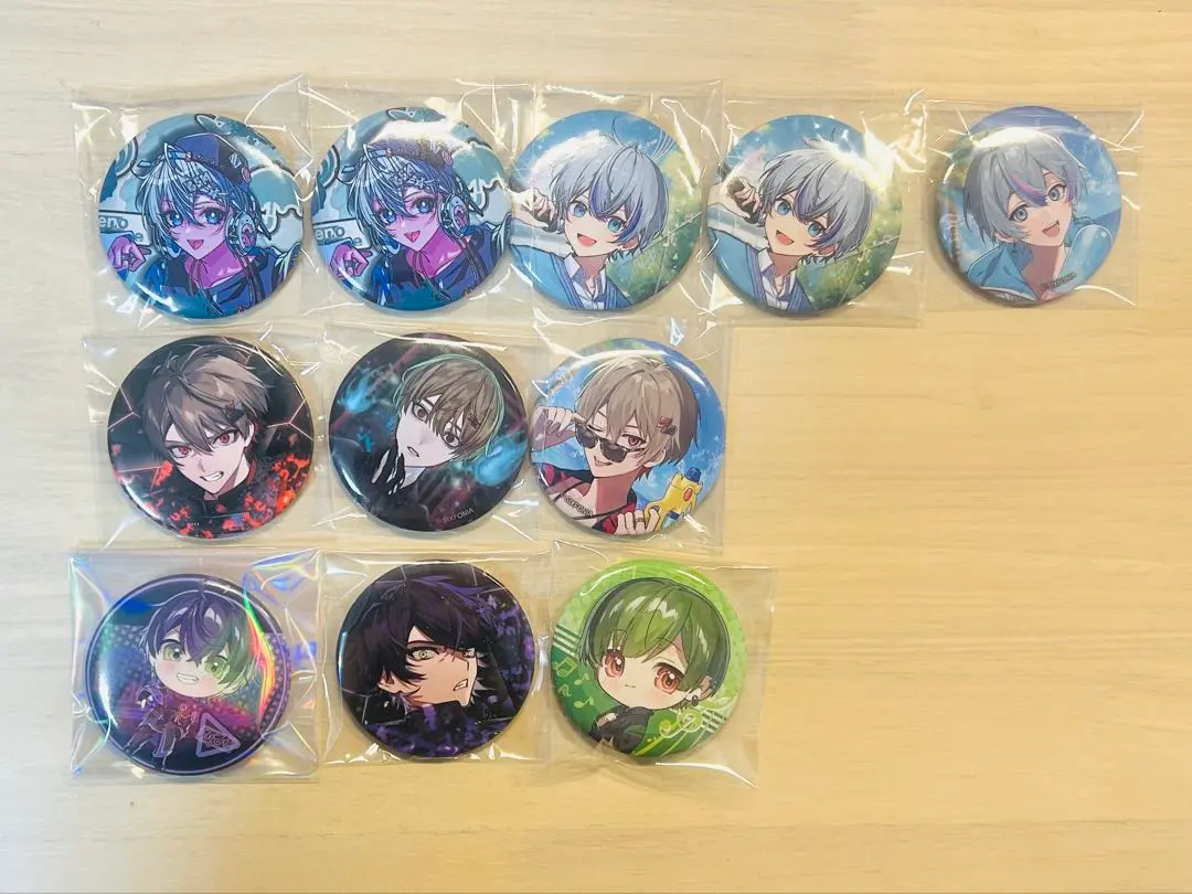Thumbnail of Shikfoni Can Badges - Bulk Sale or Individual Sale. ¥500 each for bulk purchases.
