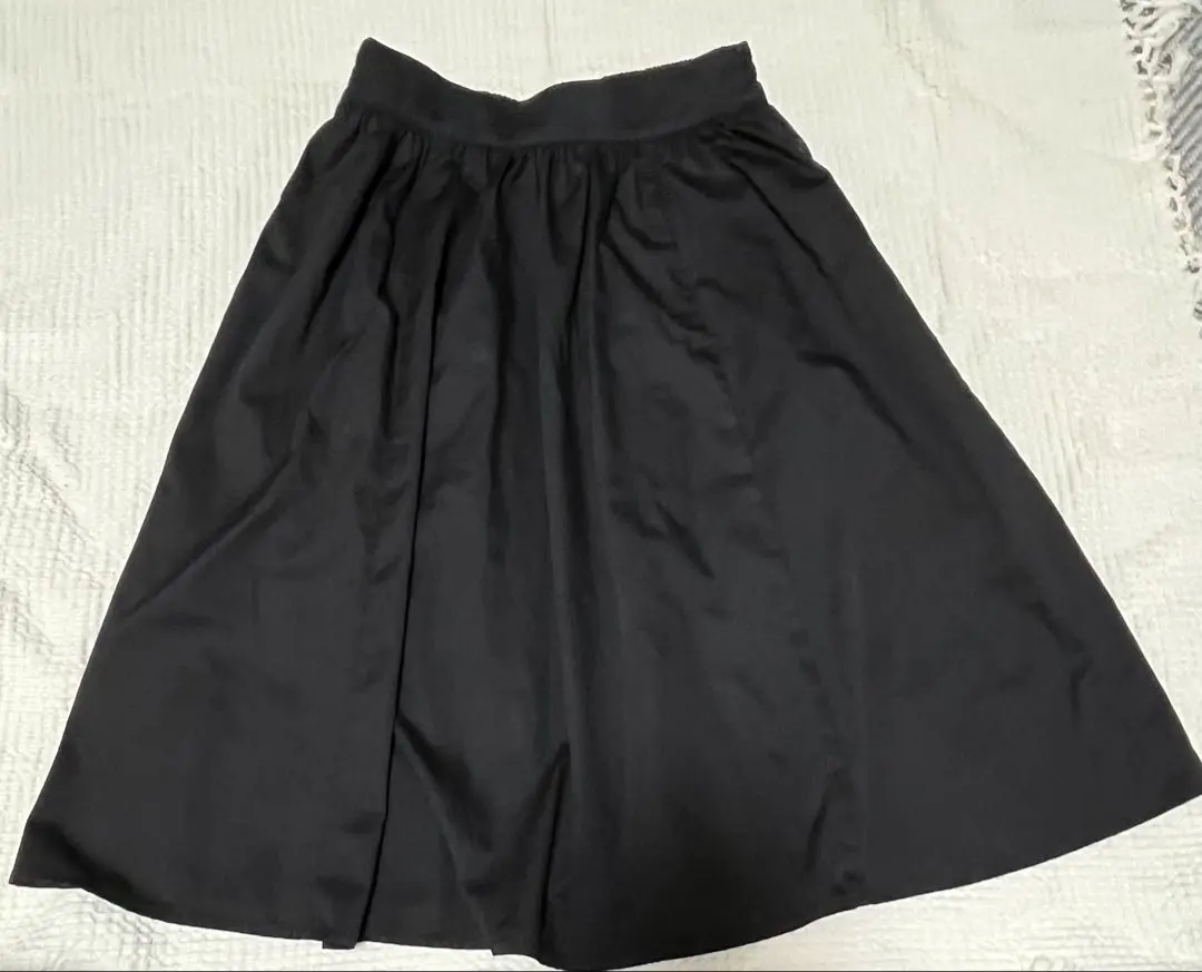 Thumbnail of earth music&ecology Black Flare Skirt