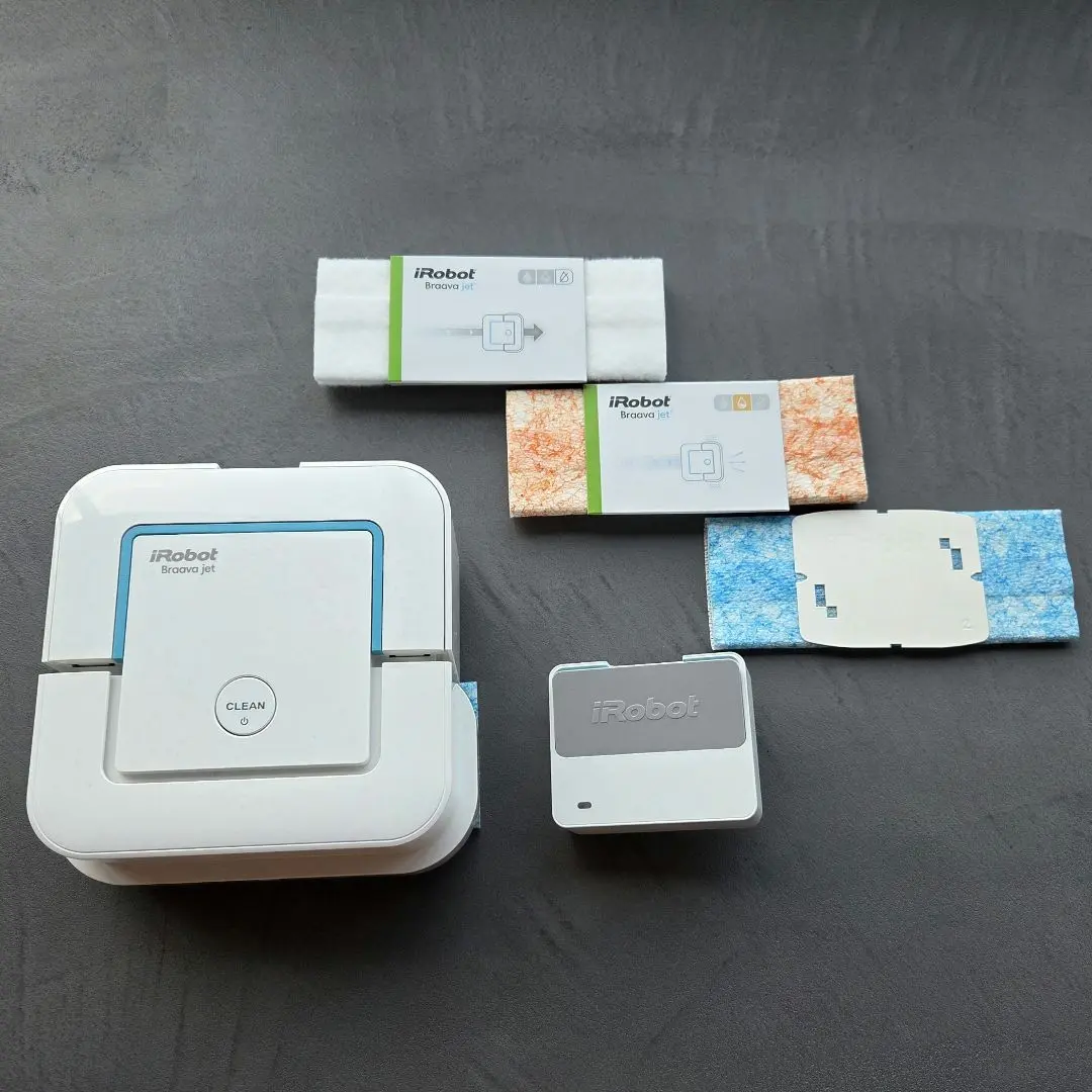 ♥【最終価格】iRobotブラーバ240純正新品未使用品パッド3種類付き Amazon | ブラーバジェット 240 アイロボット 床拭きロボット 水