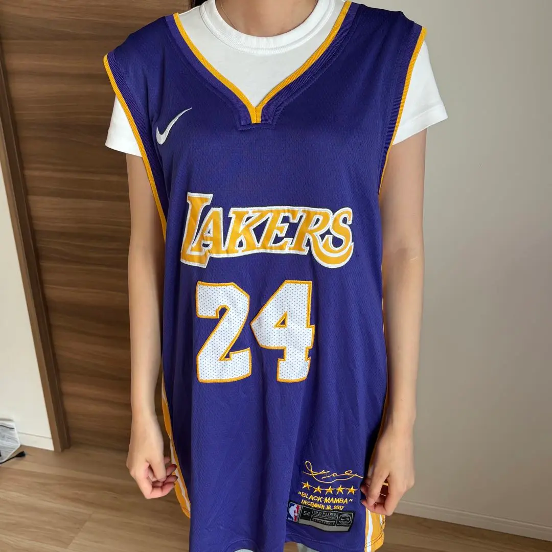 NBAコービーブライアントレイカーズマンバジャージユニフォームM/レブロンルカ NBA コービーブライアント レイカーズ マンバジャージ