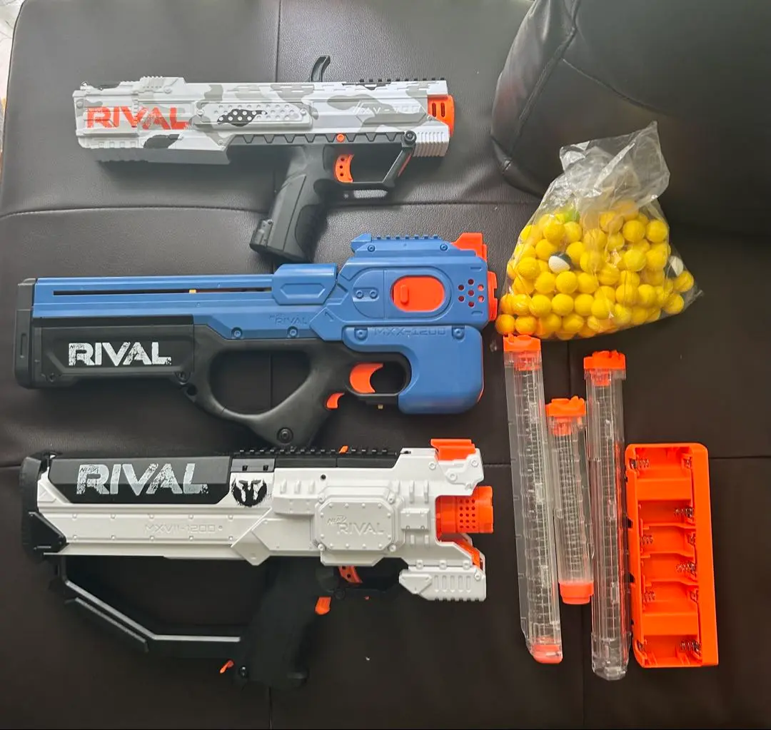 ナーフ　ライバル　カオス赤/青 ナーフ ライバル カオス 紹介 ナフ太郎 / nerf rival khaos mxvi
