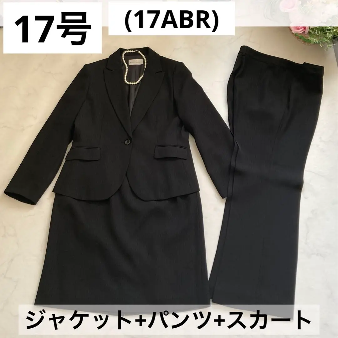 しまむら　ブラックフォーマル　17ABR 上下セット しまむら - しまむら ブラックフォーマルの通販 by RIKO's shop
