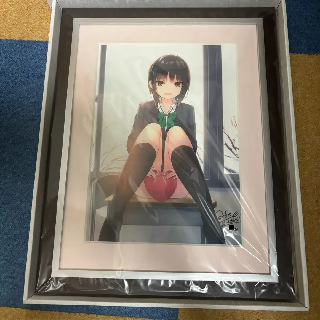珈琲貴族 ジークレー版画 OKIGAE time 直筆サイン シリアルNo.入
