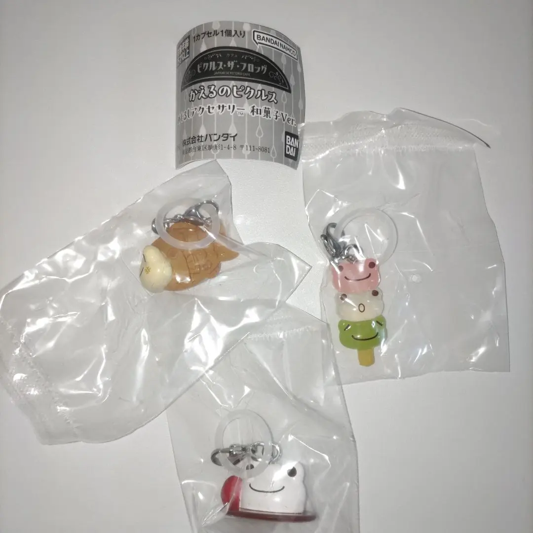 Thumbnail of Pickle the Frog Landmark Accessories: Wagashi Version - Set of 3