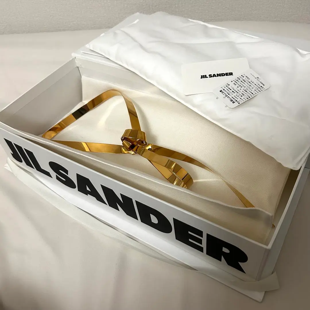 箱つき ジルサンダー JIL SANDER ネックレス チャーム スカーフ 2025年最新】JIL SANDER 付属品：箱 ネックレスの人気アイテム