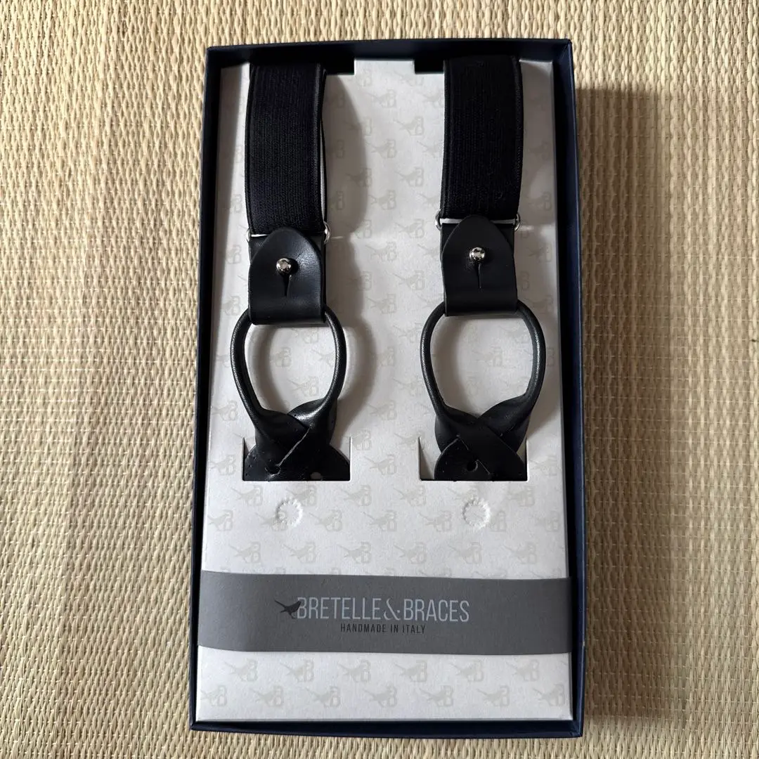 Bretelle & Braces サスペンダー 1130-VAR19R 黒 BRETELLE & BRACES サスペンダー BLACK - メルカリ