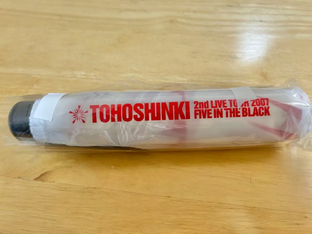 東方神起　サイン　直筆　公式折りたたみ傘　セット 東方神起 2ed Live tour 2007 折りたたみ傘 - メルカリ