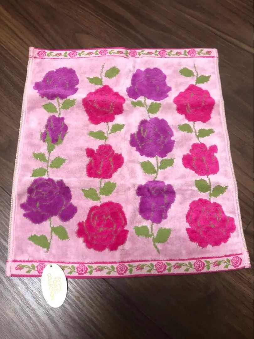 Thumbnail of ANNA SUI Floral Pattern Handkerchief, Pink