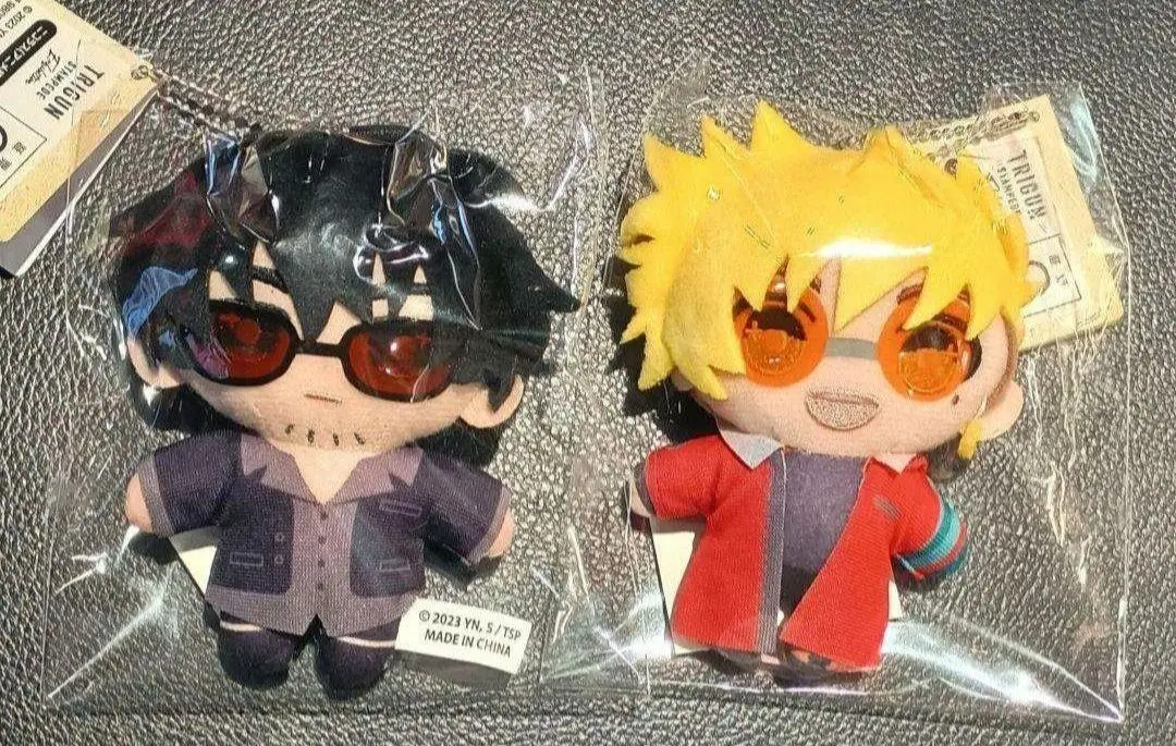 トライガン展 ちぃぬい ヴァッシュ ニコラス ウルフウッド ぬいぐるみマスコット トライガン展 ちぃぬい ヴァッシュ ニコラス ウルフウッド