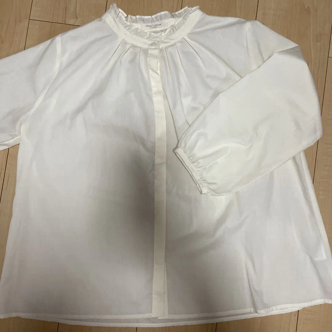 Thumbnail of Chocolat Finelobe Blouse, White, 3/4 Sleeves
