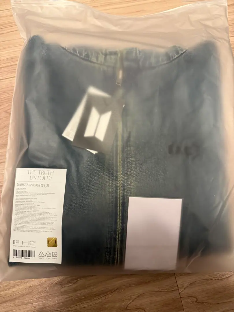新品☆BTS ジミン 展示会 デニムジップアップフーディ Sサイズ