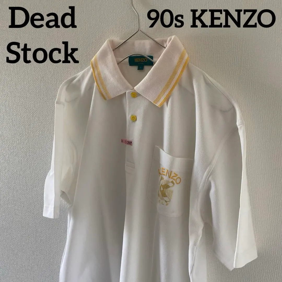 KENZO ゴルフ 花柄ホワイト ポロシャツ 新品未使用品 サイズ2 2025年最新】kenzo golf ポロシャツの人気アイテム - メルカリ