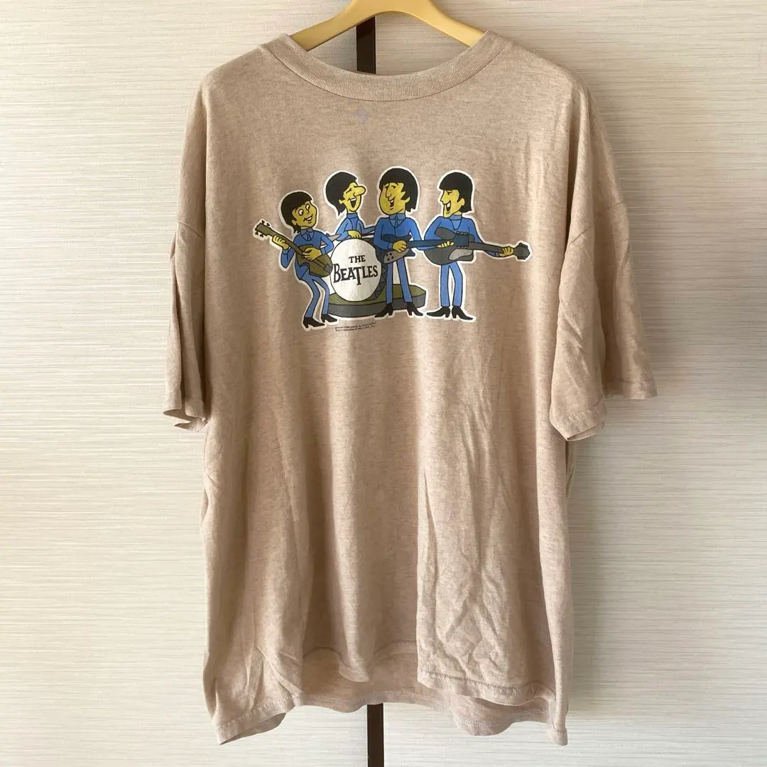 Thumbnail of THE BEATLES 90s XL T-shirt Beige