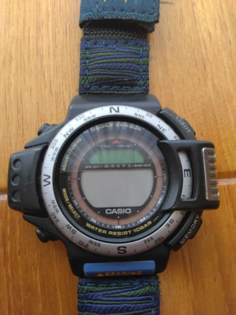 CASIO PRO TREK DPX-400-1 Dead Stock 90 Twin Sensor Rare