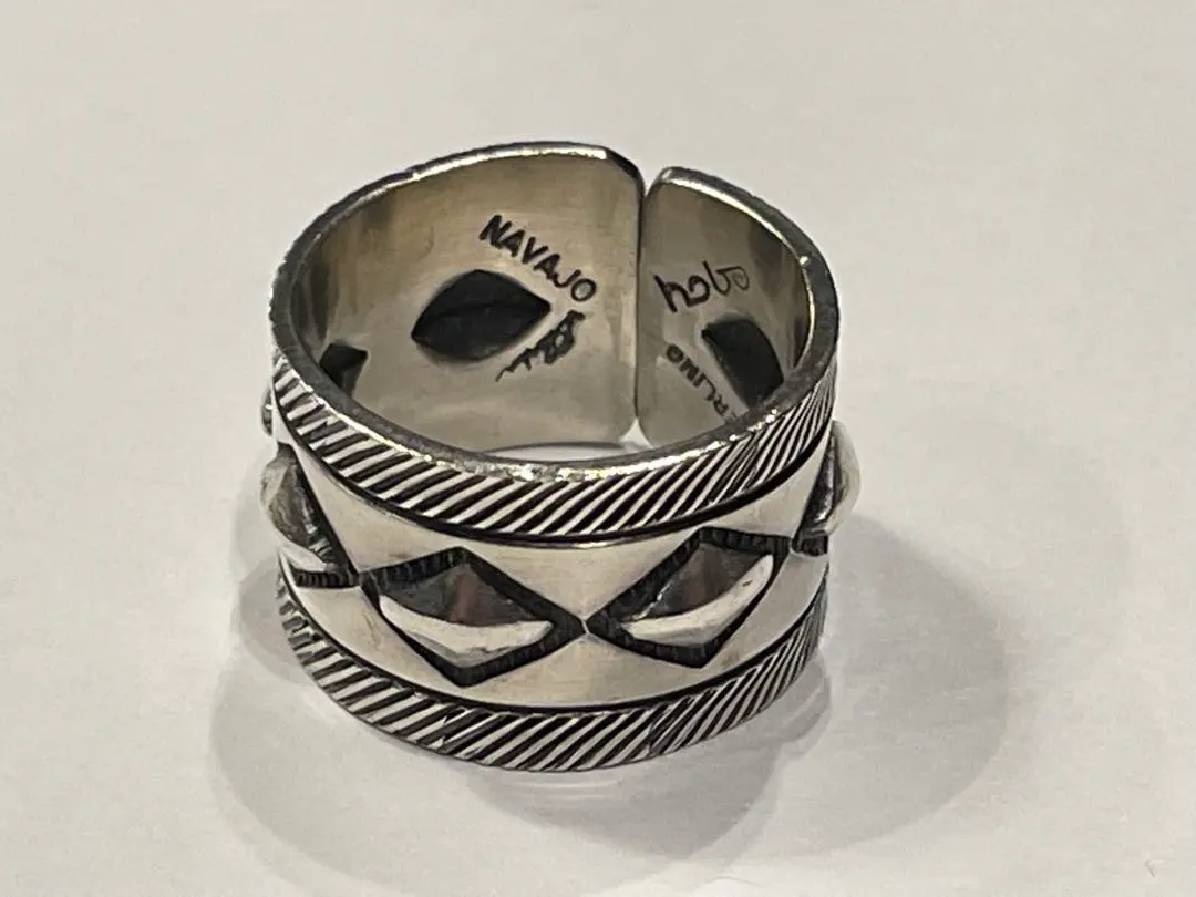 hobo×STANLEY PARKER ナバホ シルバーリング ホーボー【hobo】リング通販 Desert Flower Silver Tapered Band