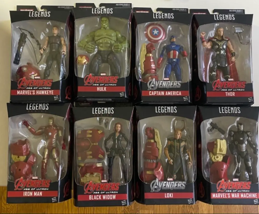 全新未開封 Marvel Legends 復仇者聯盟2：奧創紀元 8個套裝 的縮圖