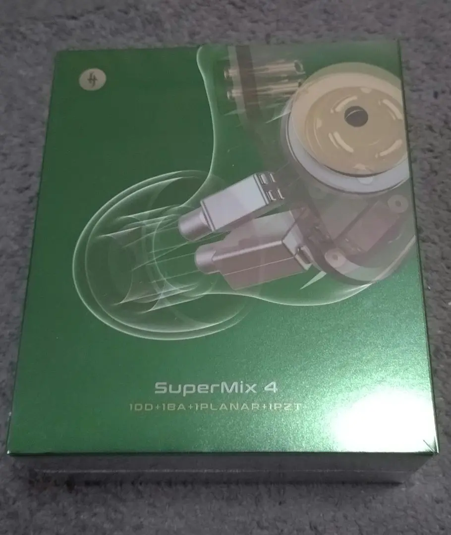 simgot SuperMix 4 1DD+1BA+1平面駆動D+ピエゾD 棚からレビュー】 「SIMGOT SuperMix 4」 怒濤の4-in-1構成(DD+