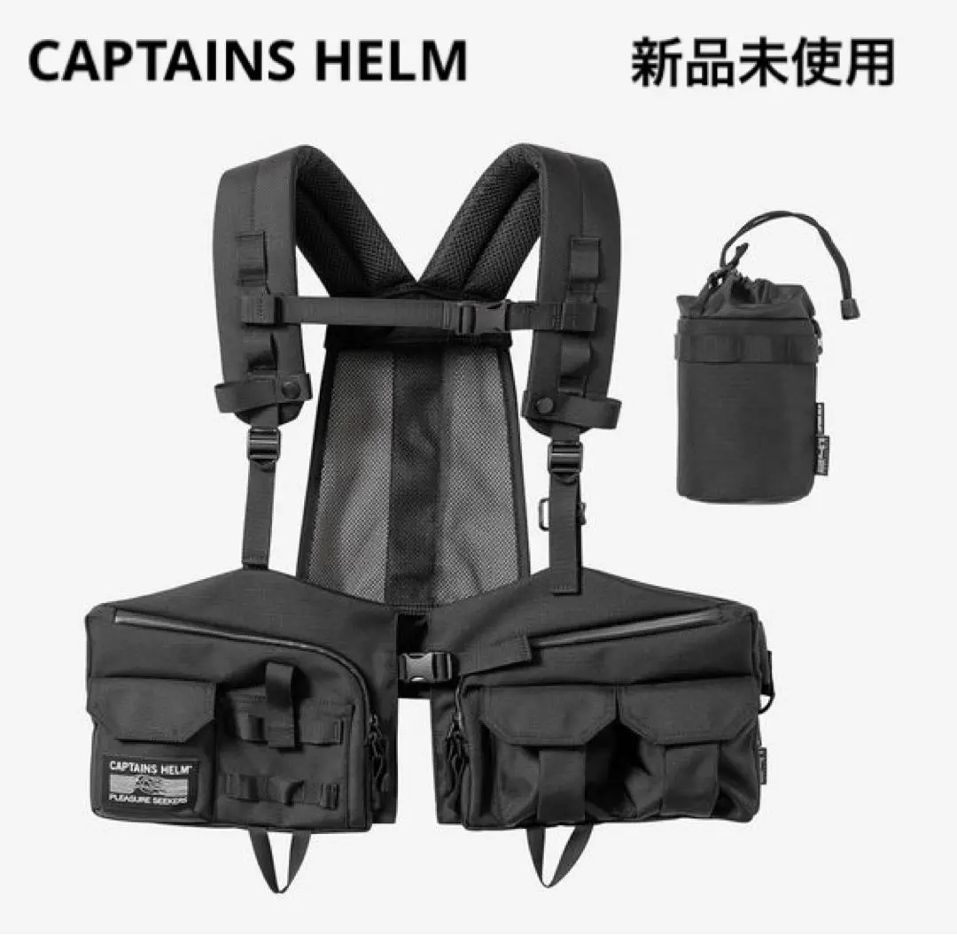 CAPTAINS HELM フィッシングベスト CAPTAINS HELM フィッシングベスト - メルカリ
