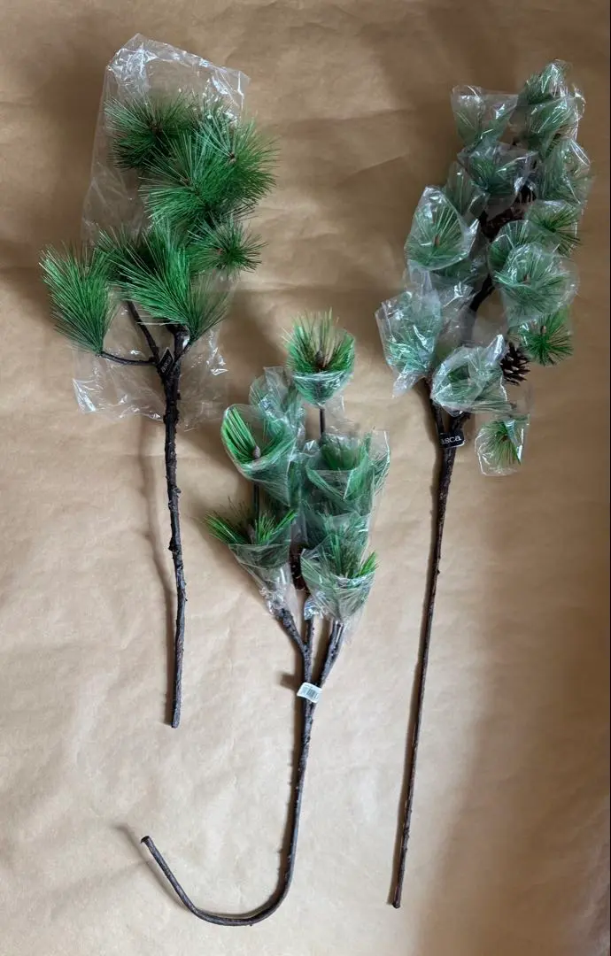 Thumbnail of Asuka Artificial Flowers: Fake Japanese Five-Needle Pine (1 type), Old Pine (2 types), total of 3
