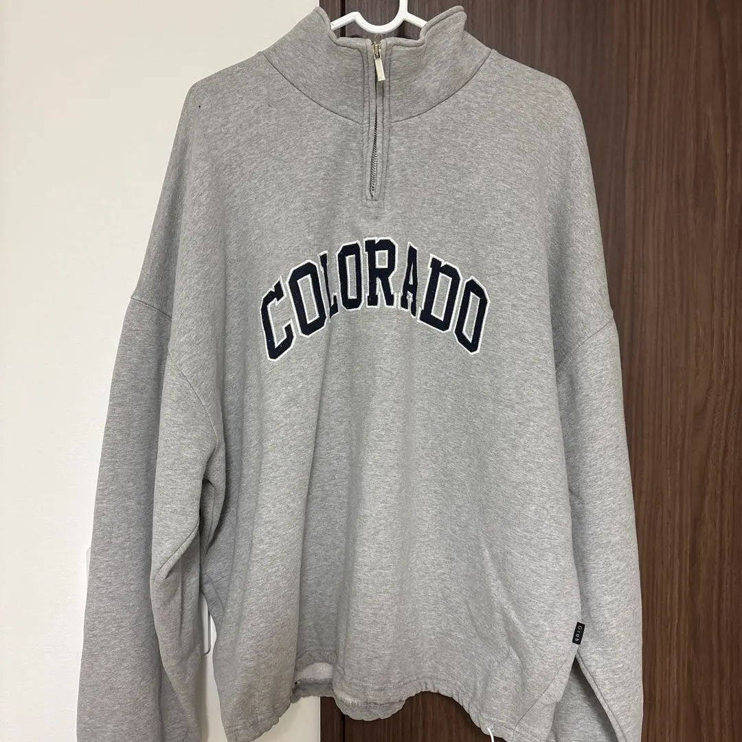 Thumbnail of GRAB COLORADO Half-Zip Sweatshirt, Gray