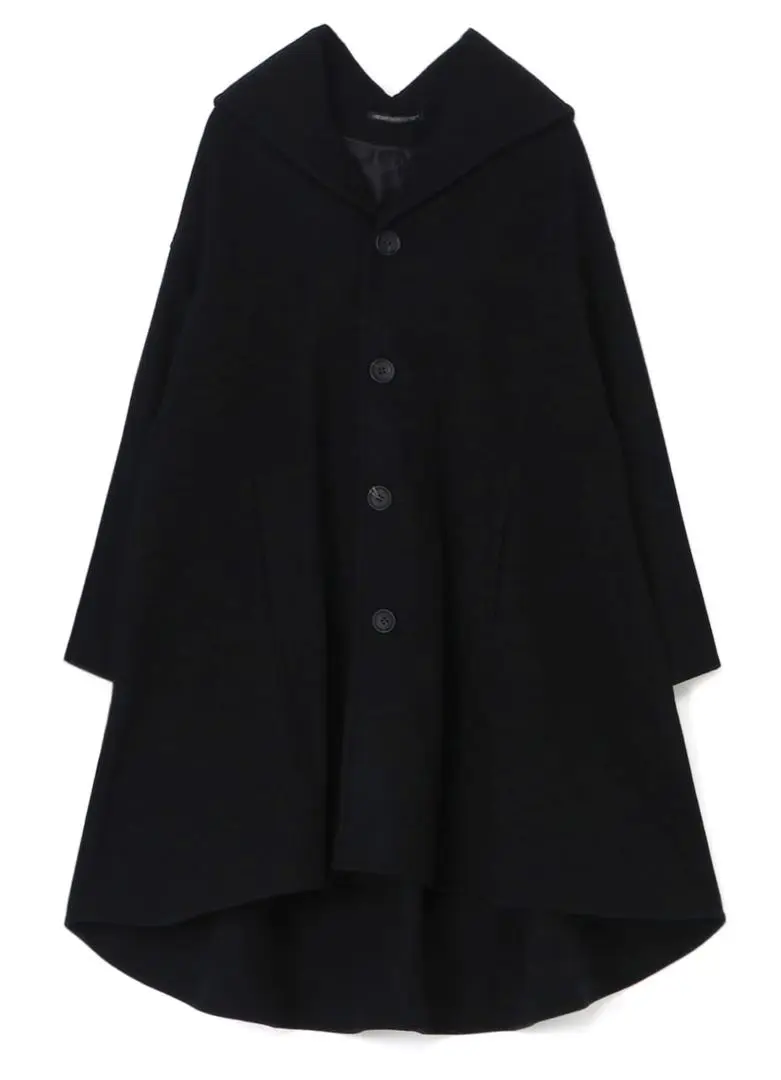 【極美品】Y's ヨウジヤマモト ピーコート　ウール 2025年最新】Yohji Yamamoto レディース ピーコート・ウール