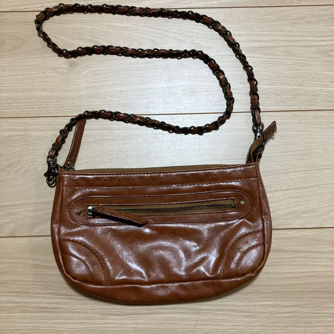 Thumbnail of Brown shoulder bag