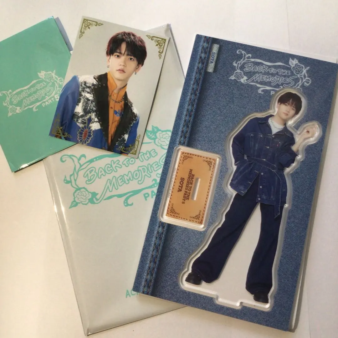 Thumbnail of Sota Nakajima (FANTASTICS) BTTM5 Acrylic Stand B & Photo Card