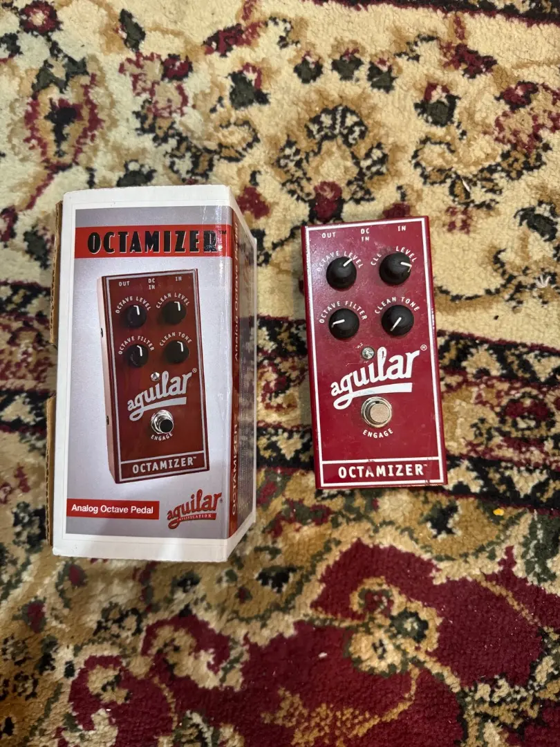 Amazon.com: Aguilar Octamizer V2 Bass Octave Effect Pedal