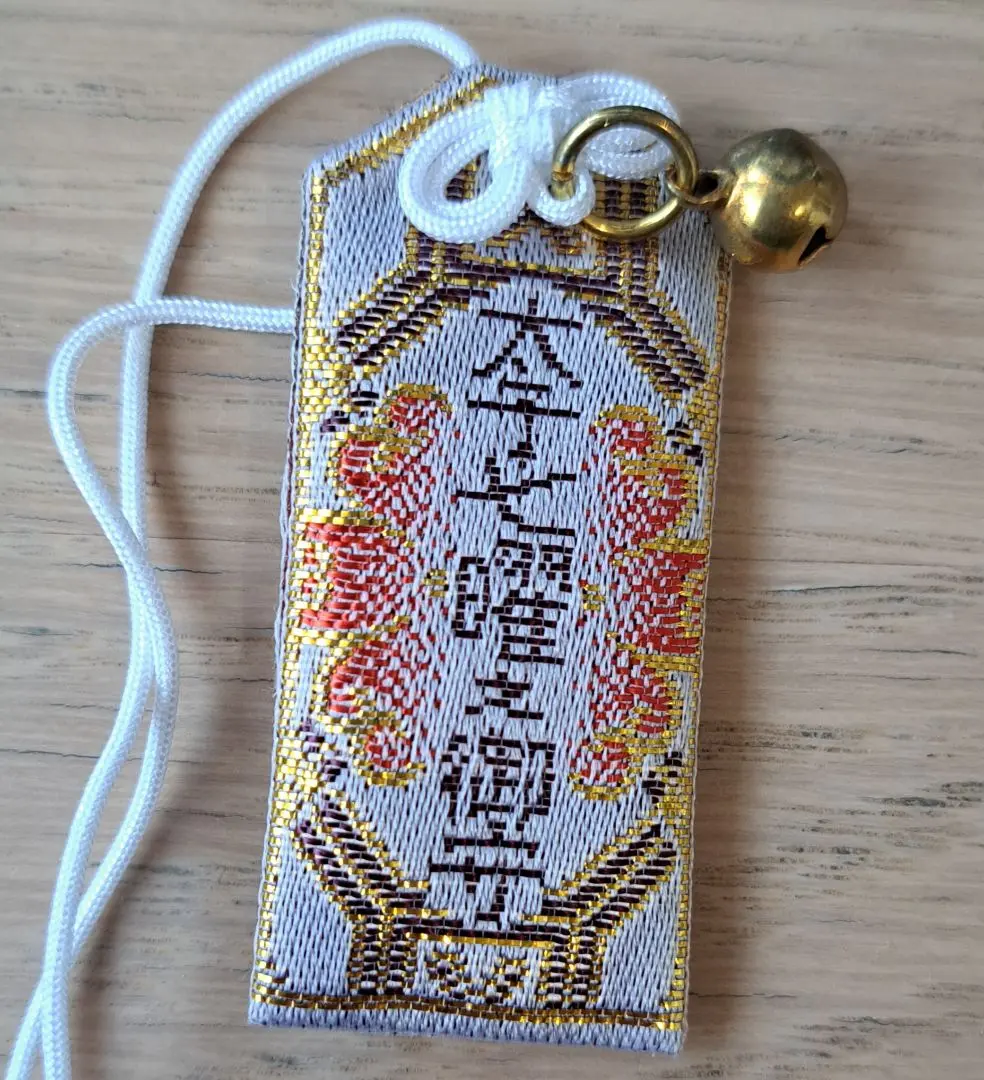長寿守刀　蓑亀図目貫　刀袋付 長寿守刀 蓑亀図目貫 金色 専用木箱付き 武具