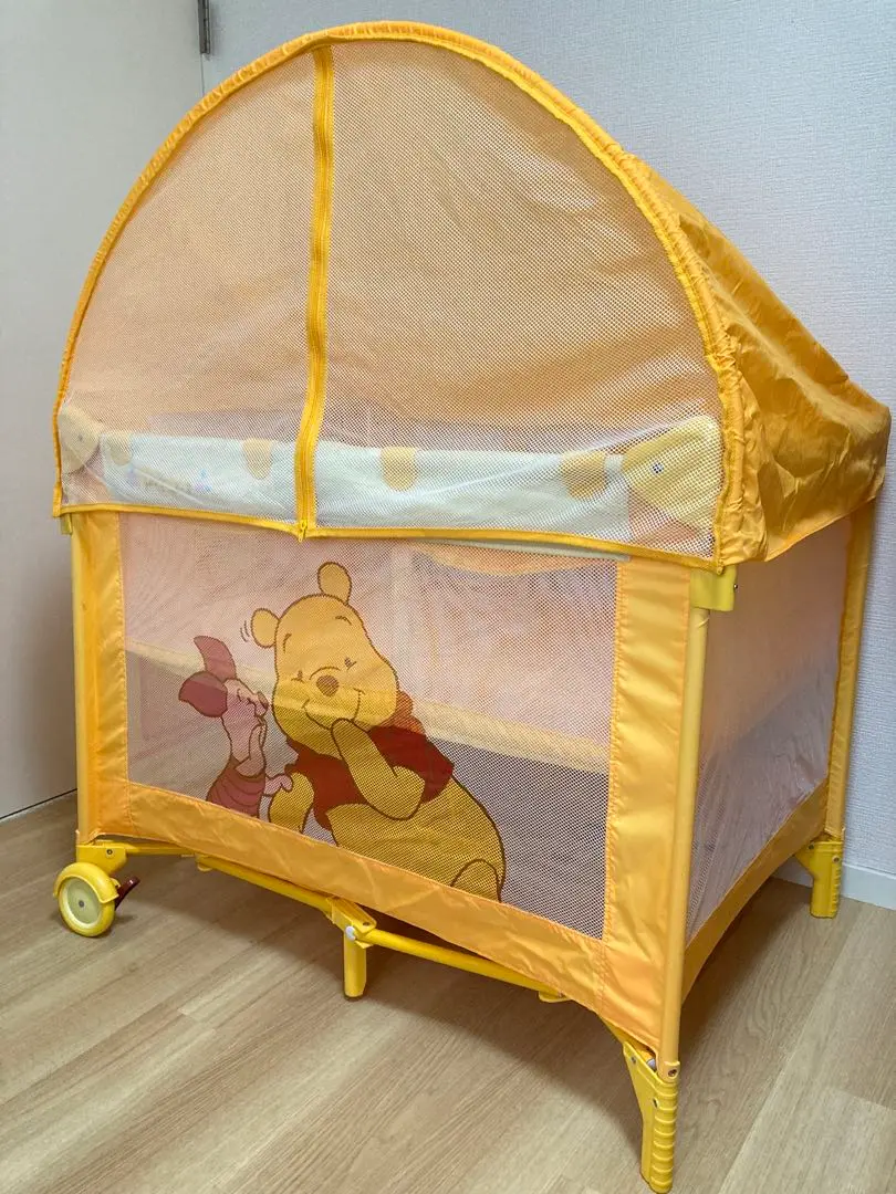 ☆プーさん☆【美品】ベビーベッド　西松屋　KATOJI ベッド くまのプーさん（スケッチ）」について｜カトージの商品