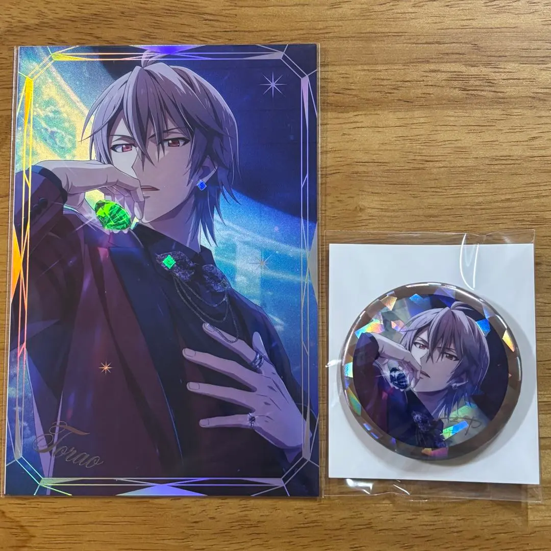 Thumbnail of Instant purchase welcome: IDOLiSH7 Rusty Ring Postcard & Can Badge